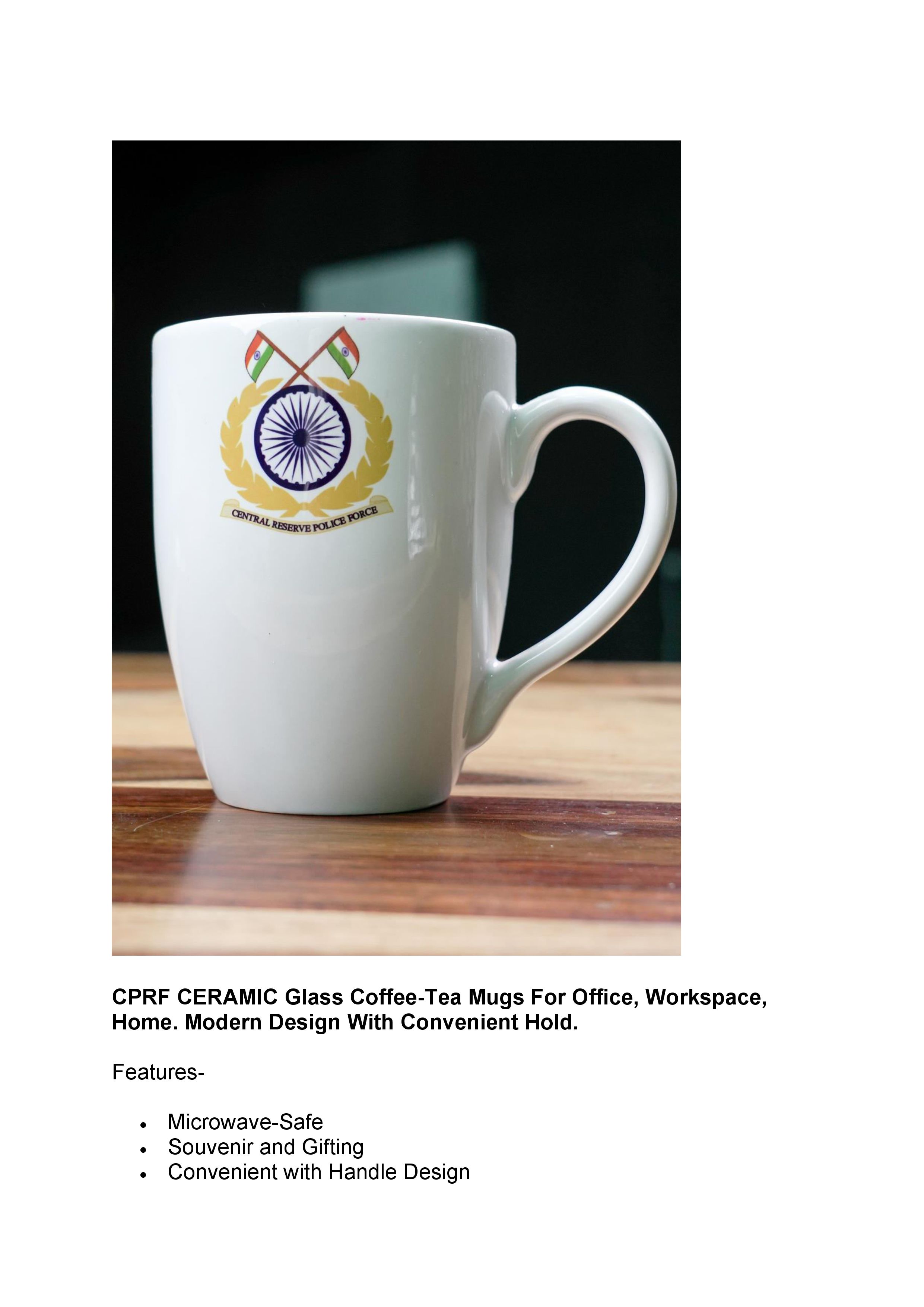 CRPF Big Coffee Mug